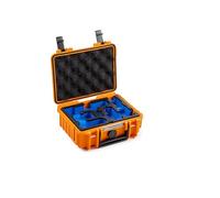 B&W International B&W Mallette de Transport d'extérieur pour DJI Osmo Pocket 3 Creative Combo - Type 500 Orange - Étanche Selon la Certification IP67, Anti-poussière, incassable et Indestructible