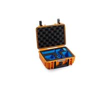 B&W International B&W Mallette de Transport d'extérieur pour GoPro 9/10/11/12/13-1000 (PP.41), Orange, étanche Selon la Certification IP67, Anti-poussière, incassable et Indestructible, Orange, 27 x