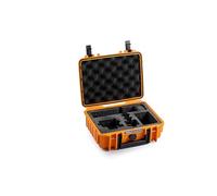 B&W International B&W Mallette de Transport d'extérieur pour GoPro 9-13 - 1000 (PP.41) Orange - Étanche Selon la Certification IP67, Anti-poussière, incassable et Indestructible - Mousse de Fond 100%