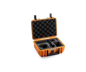 B&W International B&W Mallette de Transport d'extérieur pour GoPro 9-13 - 1000 (PP.41) Orange - Étanche Selon la Certification IP67, Anti-poussière, incassable et Indestructible - Mousse de Fond 100%