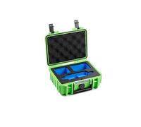 B&W International B&W Mallette de Transport d'extérieur pour Insta360 X3 - Type 500 Vert - Étanche Selon la Certification IP67, Anti-poussière, incassable et Indestructible