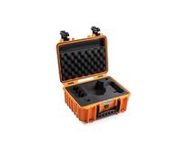 B&W International B&W PP.117 Mallette de Transport pour Drone DJI Flip Fly More Combo - 3000 (PP.117) Orange - Étanche Selon la Certification IP67, Anti-poussière, incassable et Indestructible,