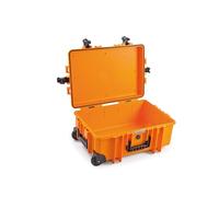 B&W Outdoor Case Type 6700 Vide avec Trolley orange