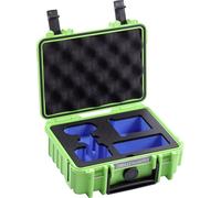 B&W International Mallette de transport action.case PP.23.GO3 2.3 l (l x H x P) 230 x 90 x 180 mm vert PP.23.GR.GO3