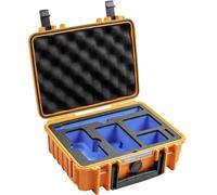 B&W International Mallette de transport action.case PP.41.InstaX4 4.1 l (l x H x P) 270 x 215 x 105 mm orange PP.41.O.InstaX4