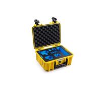 B&W International B&W PP.117 Mallette de Transport d'extérieur pour GoPro 9/10/11/12/13-3000 (PP.117) Jaune, étanche Selon la Certification IP67, Anti-poussière, incassable et Indestructible, Jaune,