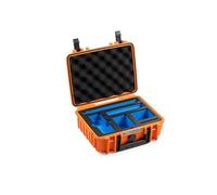 B&W International Mallette de Transport extérieure 1000 (PP.41), Couleur Orange - pour Insta360 X5 et Insta360 X4 - Étanche (IP67), résistante à la poussière, aux Chocs, extrêmement résistante
