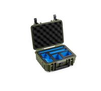 B&W International Mallette de Transport Outdoor 1000 (PP.41) Bronze Vert - pour Insta360 X5 et Insta360 X4 - Étanche (IP67), Anti-poussière, Anti-Chocs, extrêmement Robuste