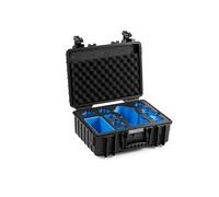 B&W International Mallette de Transport Outdoor 5000 (PP.221) Noire - pour DJI Mavic 4 Pro - Étanche (IP67), Anti-poussière, Anti-Chocs, extrêmement Robuste