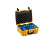 B&W International Mallette de Transport Outdoor 5000 (PP.221) Noire - pour DJI Mavic 4 Pro - Étanche (IP67), Anti-poussière, Anti-Chocs, extrêmement Robuste