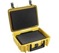 B&W International B&W Battery.Case 908.08 Mallette de Transport pour Batteries Lithium-ION Jaune, Jaune, 27 x 22 x 11 cm, Battery.Case 908.08