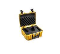 B&W International B&W PP.117 Mallette de Transport pour Drone DJI Flip Fly More Combo - 3000 (PP.117) Jaune - Étanche Selon la Certification IP67, Anti-poussière, incassable et Indestructible, Jaune,