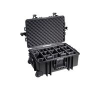 B&W International Type 6800 Mallette avec Insert Amovible pour Appareil Photo Noir