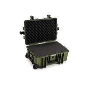 B&W Mallette de Transport Outdoor Type 500 Jaune avec Mousse cubique