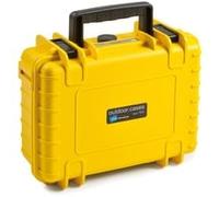 B&W Outdoor Case Type 1000 Mousse Prédécoupée jaune