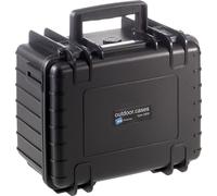 B&W Outdoor Case Type 2000 noir avec compartiments