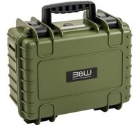 B&W Outdoor Case Type 3000 Cloisons Amovibles vert