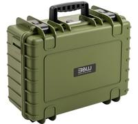 B&W Outdoor Case Type 5000 Cloisons Amovibles vert