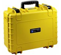 B&W Outdoor Case Type 5000 jaune avec insert en mousse