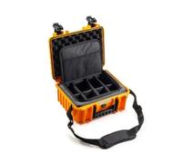 B&W Type 3000 valise de protection avec sac amovible - Orange