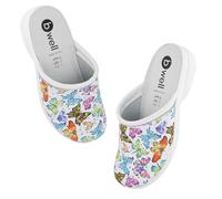 B-well Aérial Lady/Man Sabots médicaux antibactériens Butterfly Breeze Tailles 35-46, 38 EU