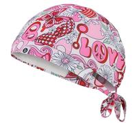 B-well Modena Capot en tissu pour infirmière, accessoire pour médecins, infirmières, dentistes, pharmaciens, vétérinaires, personnel médical, Disco, taille unique