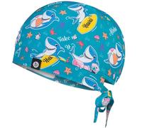 B-well Modena Élastique Calot Chirurgien Femme Calot Chirurgical Accessoire pour infirmières, dentistes, pharmaceutiques, vétérinaires,Hawaï, Taille Unique