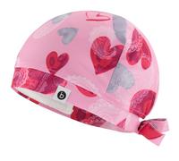 B-well Modena Élastique Calot Chirurgien Femme Calot Chirurgical Accessoire pour infirmières, dentistes, pharmaceutiques, vétérinaires, Amour, Taille Unique