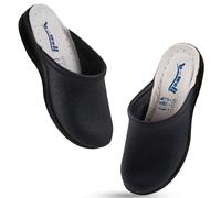 B-well Sabots médicaux pour femme Chaussures d'hôpital antibactériennes Taille 42 EU, bleu