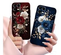 B-wishy T-Mobile REVVL 8 Pro TMRV08P 5G Lot de 2 coques [Antichoc] | Design fin | Antidérapant | Coque de téléphone pour T Phone 3 Pro 5G (rouge)