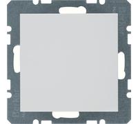 berker Berker Cache-obturateur pws/gl avec pièce centrale 10098989 Quantité:1