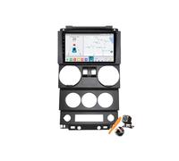 ,B,Y300S,Android 15.0 Stéréo Remplacement pour Wrangler Rubicon 2008-2010 Autoradio GPS Navigation 9''Cartablet Lecteur DVD Vidéo Multimédia FM BT Receiver avec Android Auto Carplay