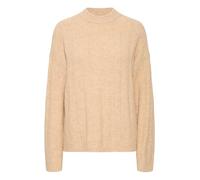 b.young BYOMEA Pull en tricot épais pour femme Coupe ample, Mélange d'humus (1513041), M