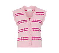 b.young Cardigan 'BYOSANRA' rose / rose / blanc cassé, Taille L