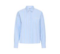 b.young Chemisier 'BYILAVA' bleu ciel / anthracite / blanc, Taille XS