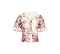 b.young Chemisier 'JANNIKE' beige / marron / rose, Taille S