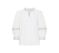 b.young Chemisier 'Jiya' écru / blanc, Taille M