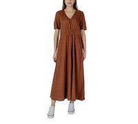 b.young, Femme, Robes, Brun, Taille: 40 FR Byimadrid V-neck Long Dress