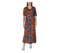 b.young, Femme, Robes, Multicolore, Taille: 38 FR Robe Maxi Bleue à Imprimé Floral
