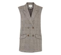 b.young Gilet 'Rowan' beige / gris / noir, Taille M