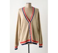 b.young gilets femme de couleur beige 42