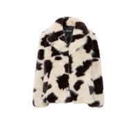 b.young Manteau d’hiver 'BYBEMIO' noir / blanc cassé, Taille L