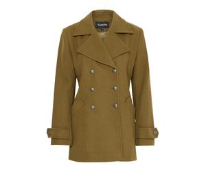 b.young Manteau mi-saison 'Caline' olive, Taille 6XL