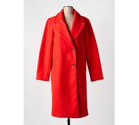 b.young manteaux femme de couleur rouge 38