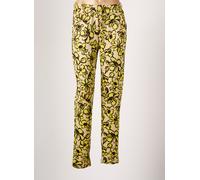 b.young pantalons femme de couleur jaune