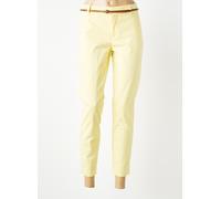 Pantalon cigarette avec ceinture femme b.young days2 Jaune 46