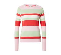 b.young Pull-over 'BYMMMorla' vert pastel / rose / rouge / blanc, Taille S