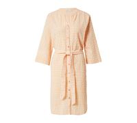 b.young Robe-chemise 'BYINALA' abricot / blanc, Taille 34