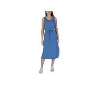 b.young - Robe Mi-longue Sans Manches Col en V Style Décontracté - Femme - Robes - Bleu - Taille: 36 FR