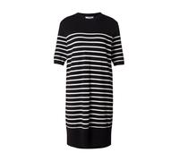 b.young Robes en maille 'MORLA' noir / blanc, Taille XS